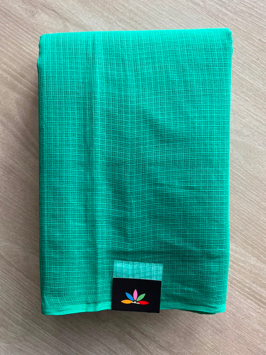 Plain Kota Cotton Saree (Without blouse)- 34635-34637