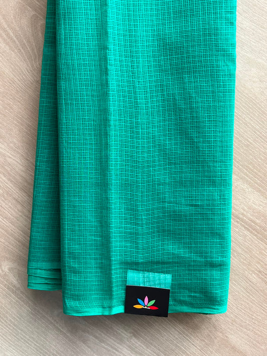 Plain Kota Cotton Saree (Without blouse)- 34635-34637