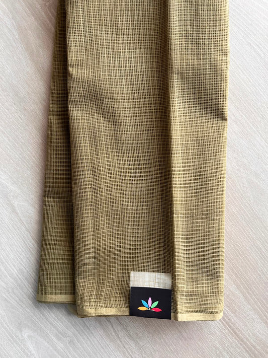 Plain Kota Cotton Saree (Without blouse)- 34638-34641