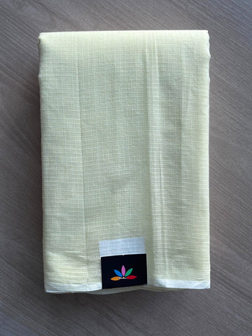 Plain Kota Cotton Saree (Without blouse)- 34642