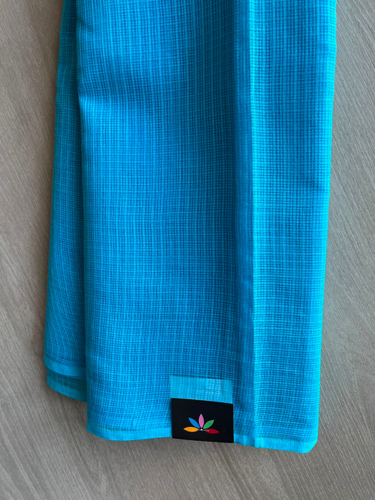 Plain Kota Cotton Saree (Without blouse)- 34646-34648