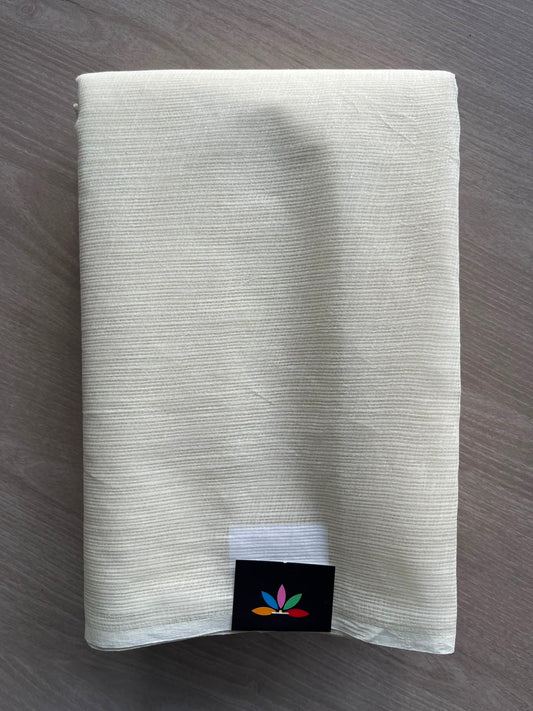 Plain Kota Cotton Saree (Without blouse)- 34649-34650