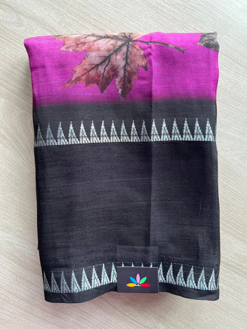 Digital Printed Mangalagiri Silk Cotton Saree - 34789