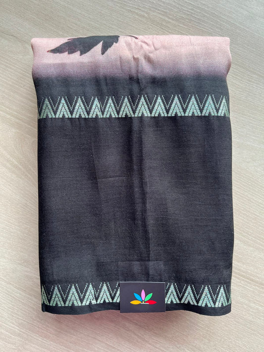 Digital Printed Mangalagiri Silk Cotton Saree - 34791