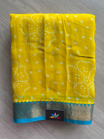 Digital Printed Mangalagiri Silk Cotton Saree - 34798