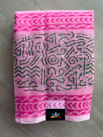 Simple Printed Blended Kota Saree - 34813