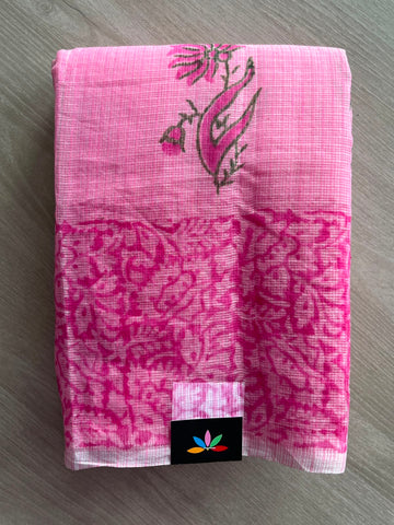 Simple Printed Blended Kota Saree - 34817