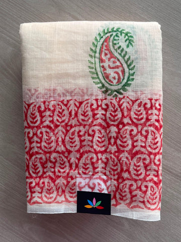 Simple Printed Blended Kota Saree - 34818