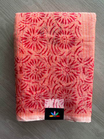 Simple Printed Blended Kota Saree - 34819