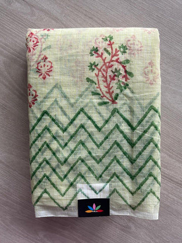 Simple Printed Blended Kota Saree - 34822