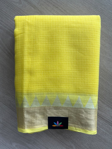 Simple Woven Border Kota Saree - 35681