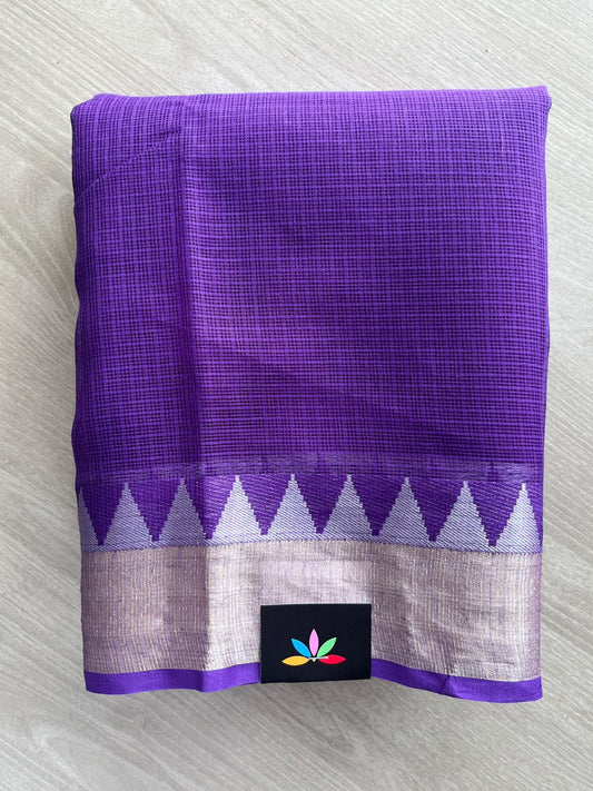 Simple Woven Border Kota Saree - 35682