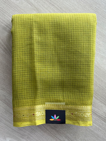 Simple Woven Border Kota Saree - 35684