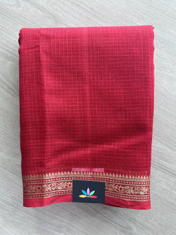 Simple Woven Border Kota Saree - 35687
