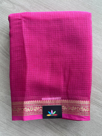 Simple Woven Border Kota Saree - 35689