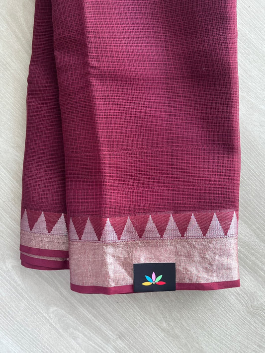 Simple Woven Border Kota Saree - 35691