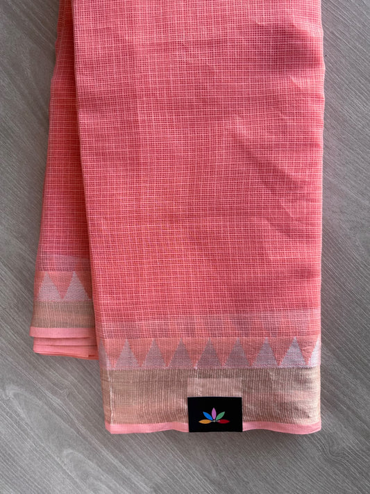 Simple Woven Border Kota Saree - 35692