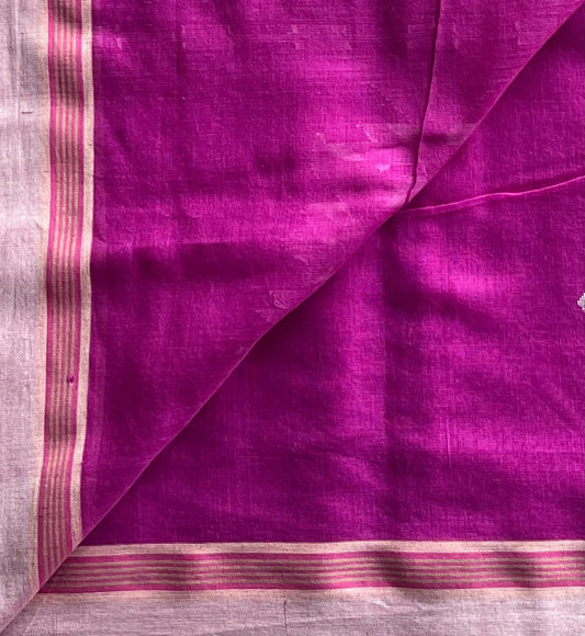 Bengal Soft Cotton Jamdani Saree - 35785