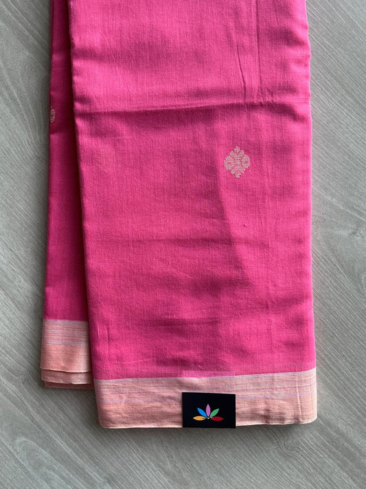 Bengal Soft Cotton Jamdani Saree - 35787
