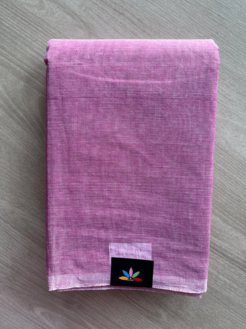 Bengal Soft Cotton Saree (Without Blouse) - 36443