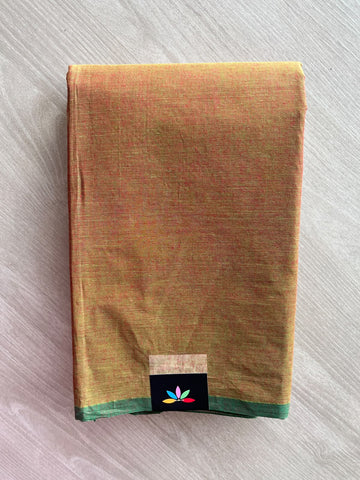 Bengal Soft Cotton Saree (Without Blouse) - 36445