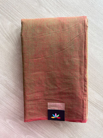 Bengal Soft Cotton Saree (Without Blouse) - 36449