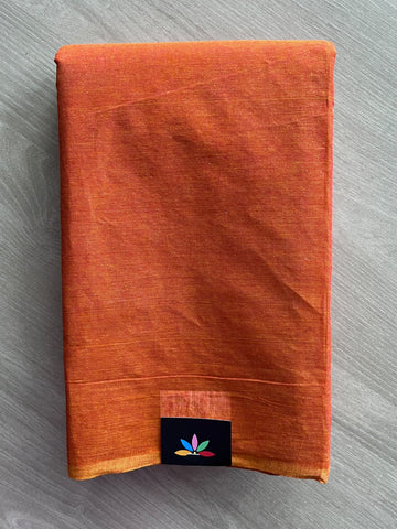 Bengal Soft Cotton Saree (Without Blouse) - 36467