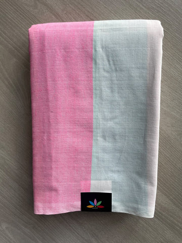 Striped Soft Cotton Saree - 36685