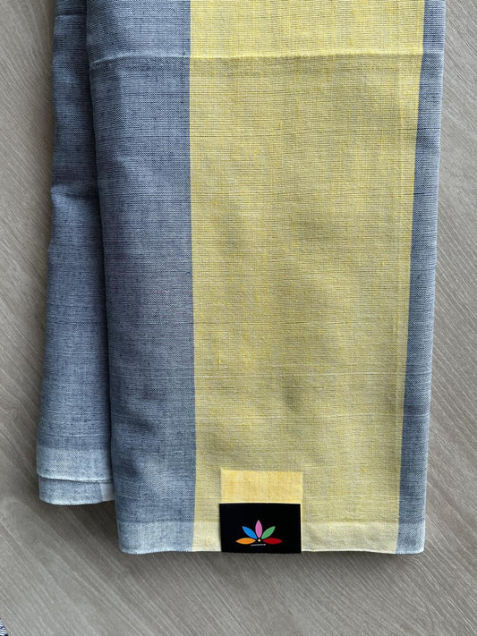 Striped Soft Cotton Saree - 36688