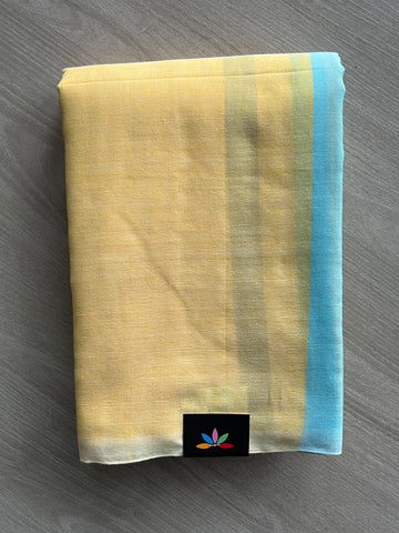 Striped Soft Cotton Saree - 36690