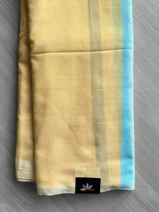 Striped Soft Cotton Saree - 36690