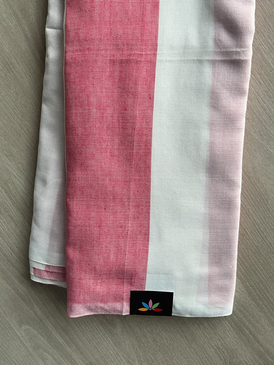 Striped Soft Cotton Saree - 36692