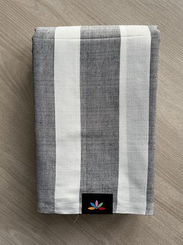 Striped Soft Cotton Saree - 36693