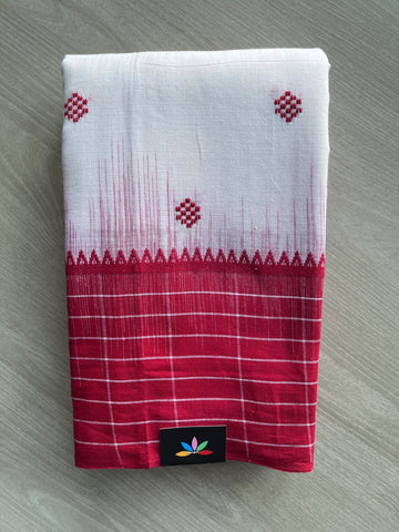 Bengal Soft Cotton Saree (Without Blouse) - 36812-36813
