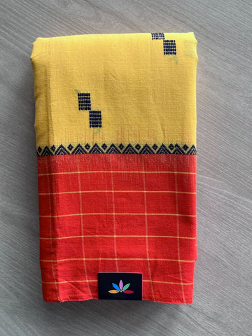 Bengal Soft Cotton Saree (Without Blouse) - 36814-36815