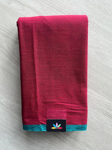Bengal Soft Cotton Saree (Without Blouse) - 36827