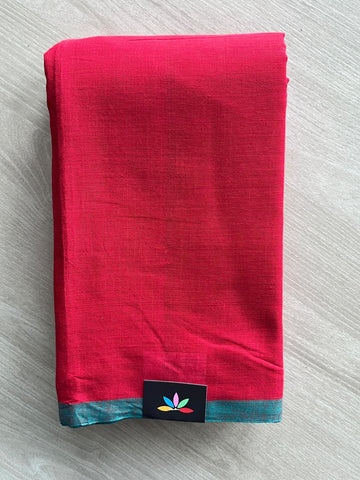 Bengal Soft Cotton Saree (Without Blouse) - 36828