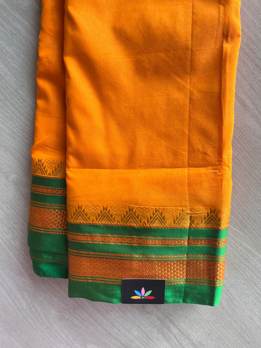 Traditional Ilkal Border Viscose Cotton Saree - 36888