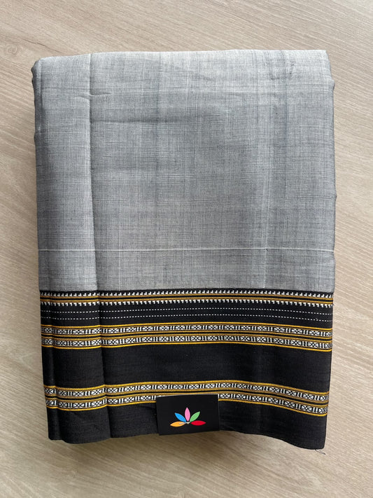 Handloom Mercerized Cotton Saree -36895