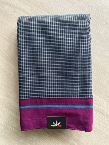 Patteda Anchu Handloom Cotton Saree - 36900