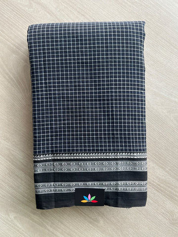 Patteda Anchu Handloom Cotton Saree - 36904