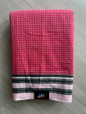 Patteda Anchu Handloom Cotton Saree - 36905