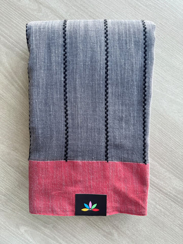 Handloom Bengal Soft Cotton Saree - 36967