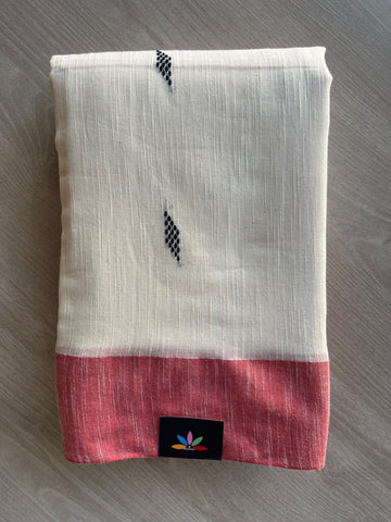 Handloom Bengal Soft Cotton Saree - 36971