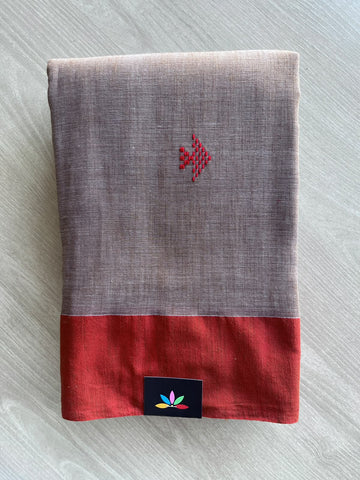 Handloom Bengal Soft Cotton Saree - 36972