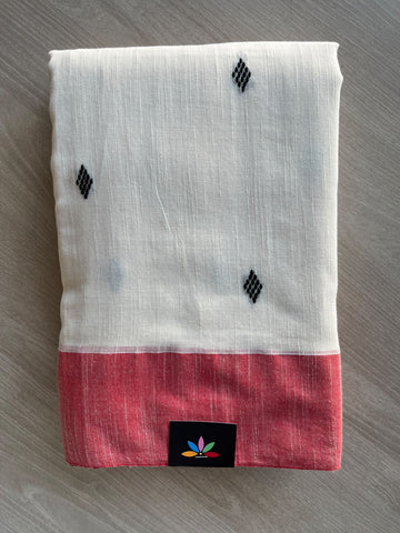 Handloom Bengal Soft Cotton Saree - 36973