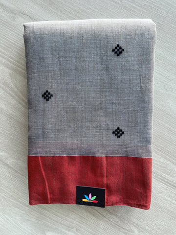 Handloom Bengal Soft Cotton Saree - 36974
