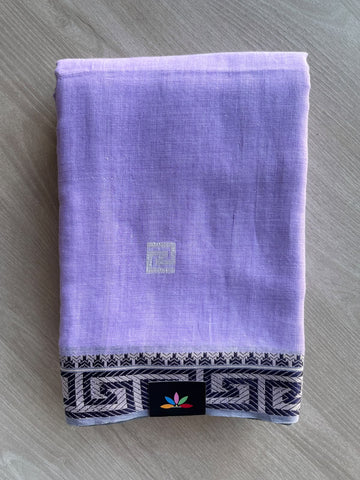 Handwoven Bengal Soft Cotton Saree - 36980