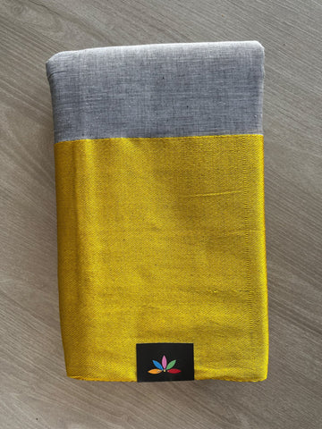 Contrast Border Bengal Soft Cotton Saree (Without Blouse) - 37020-37021