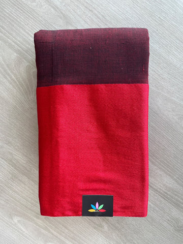 Contrast Border Bengal Soft Cotton Saree (Without Blouse) - 37029-37030